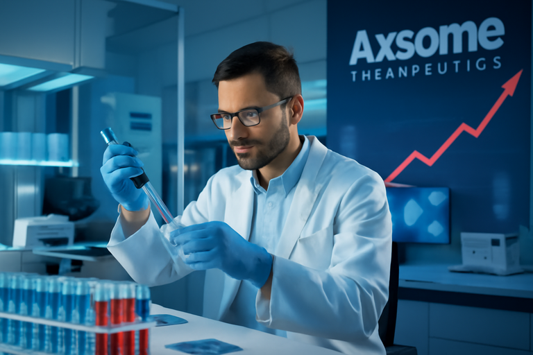 Axsome Therapeutics營收表現亮眼,股價或有潛力