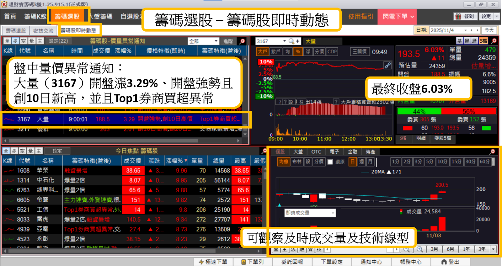 【籌碼K線PC版教學】打造專屬自己的策略，輕鬆篩選出「潛力股」！