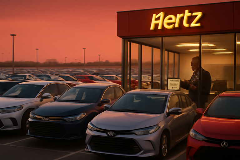 Hertz獲利大幅提升,兩年來首度轉虧為盈