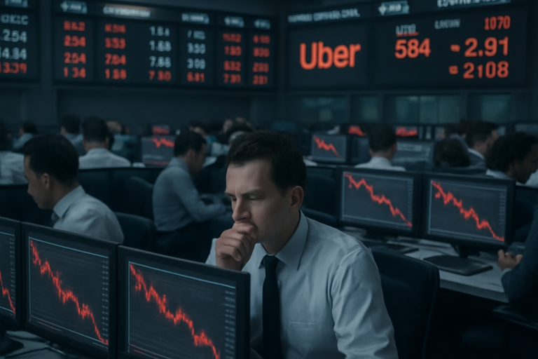 Uber 第四季財報展望不如預期，股價下跌