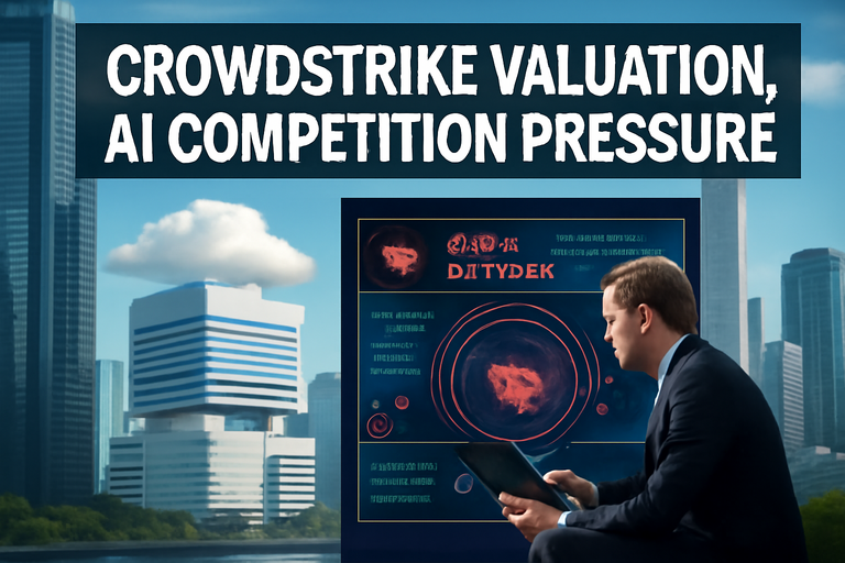 【美股動態】CrowdStrike估值衝天，回檔風險升溫