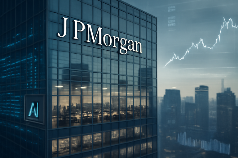 【美股動態】摩根大通AI狂潮中唯一防守核心