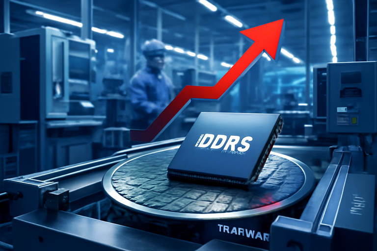 南亞科第3季營收大幅成長,DDR4現貨價上漲助力