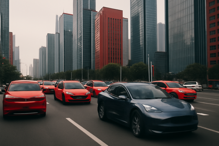 Tesla在中國市場面臨挑戰，競爭加劇影響銷售