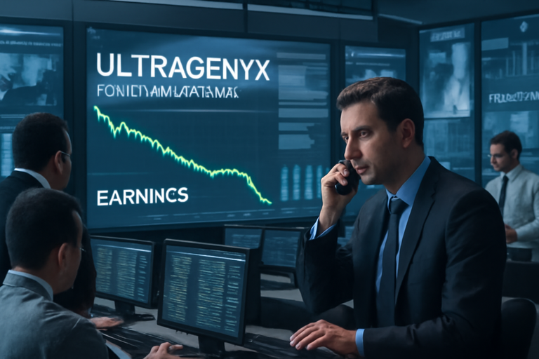 Ultragenyx Pharmaceutical財報不如預期,營收與EPS雙雙失利