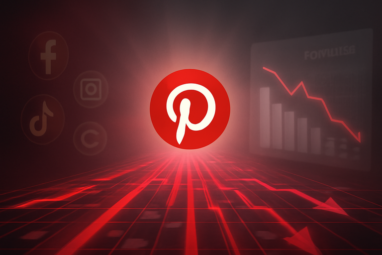 Pinterest廣告收入預測不佳，面臨激烈市場競爭
