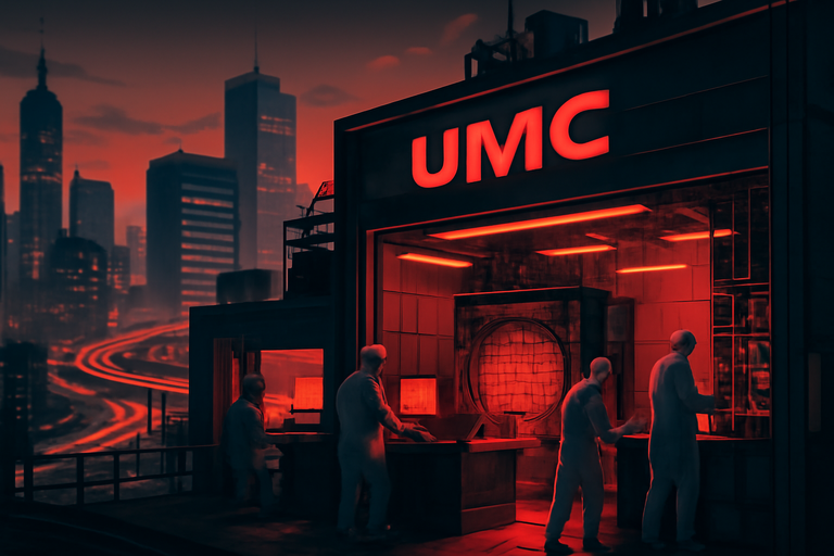 聯電最新營收公告,10月達212億元,月增6.8%