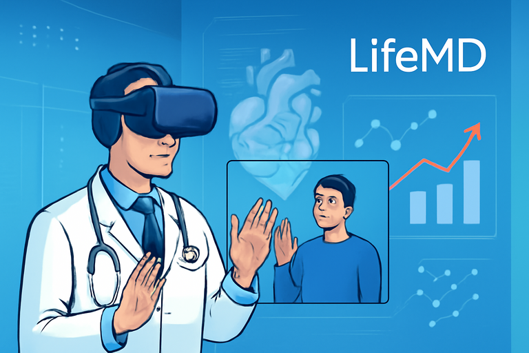 LifeMD聚焦虛擬醫療,出售WorkSimpli多數股權