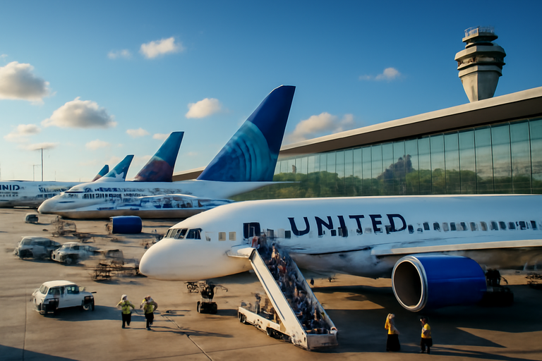 【美股動態】聯合航空聚焦樞紐長程,周末取消僅占4%