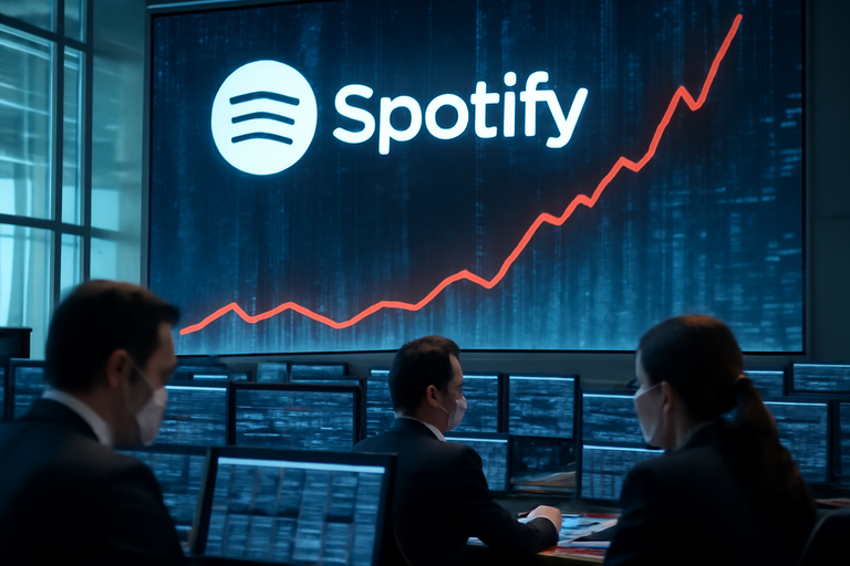 Spotify第三季業績強勁，目標股價上調至675美元