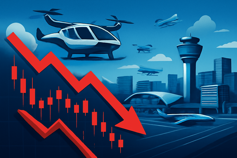 Archer Aviation股價下跌8%,因股票增發和洛杉磯機場收購計畫引發市場關注