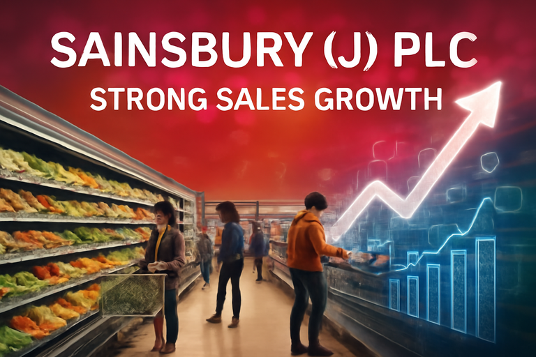 Sainsbury (J) PLC 2026年中期財報：銷售成長強勁，展望樂觀