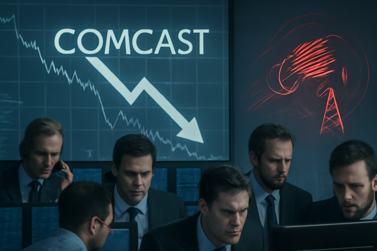 Comcast股價下滑,寬頻業務成長疑慮引發關注