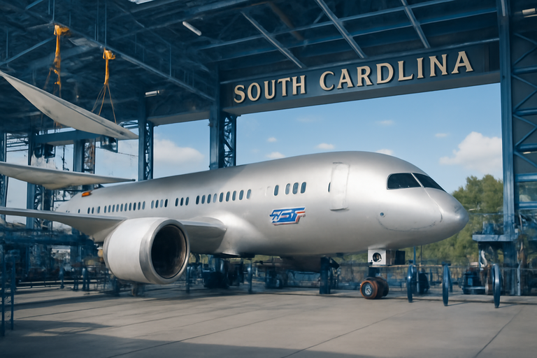 波音(Boeing)擴建南卡州廠房，提升787夢幻客機產量