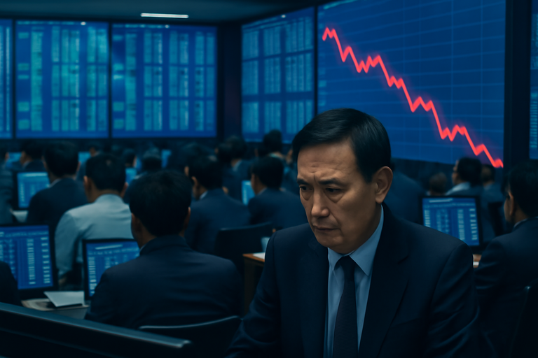【即時新聞】聖暉(5536)今早急跌近9％，法人連日賣超壓力浮現