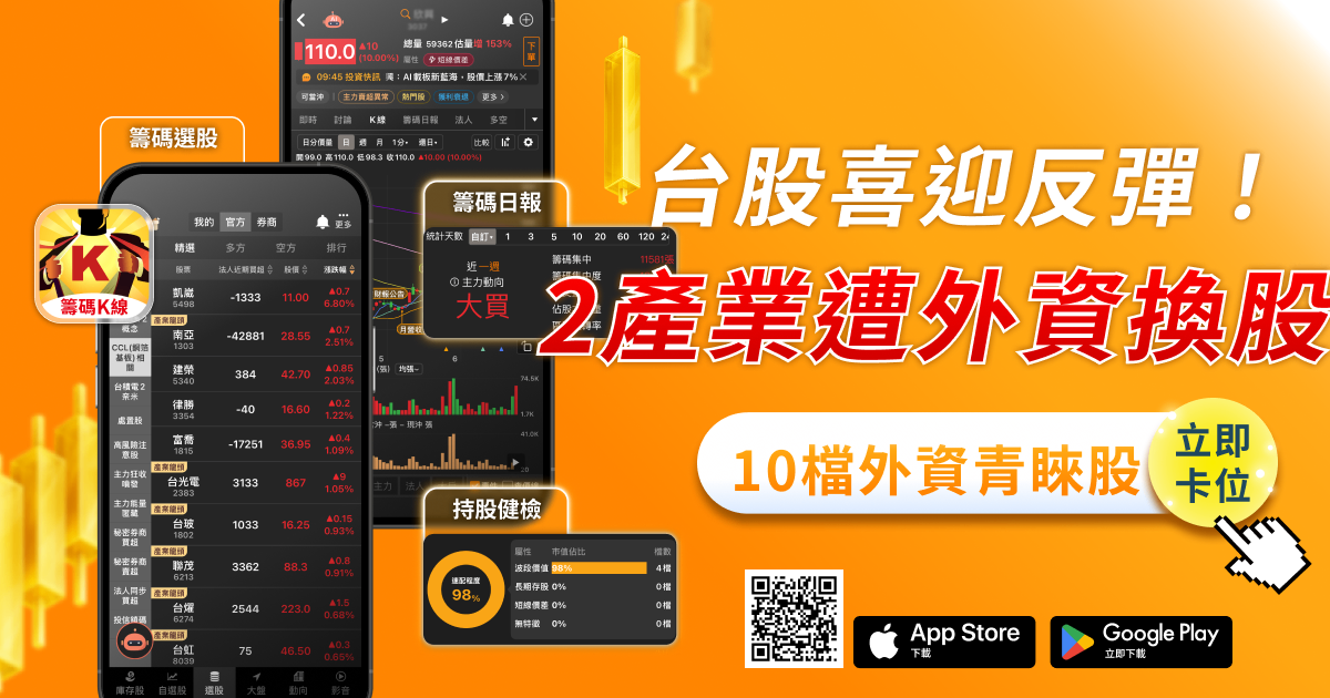 台股迎反彈，外資卻悄悄換股！「這2產業」驚現資金退潮...