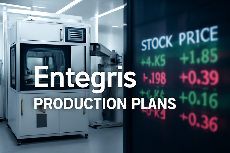 Entegris(ENTG)擴大美台生產計畫，股價表現不佳