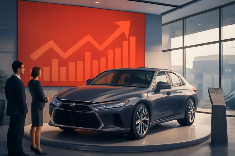 【即時新聞】和泰車今日宣布2025年前三季財報，市占率提升4％