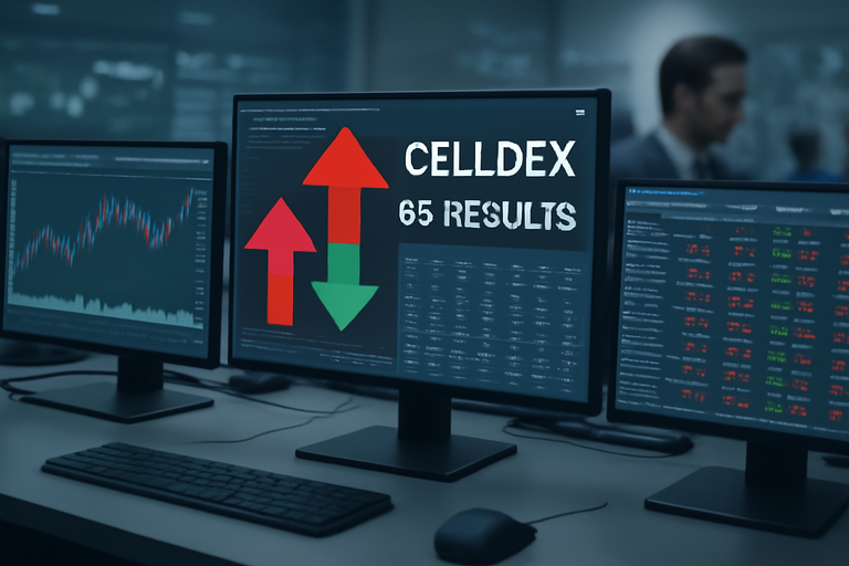 Celldex第三季財報表現不佳，營收大幅下滑
