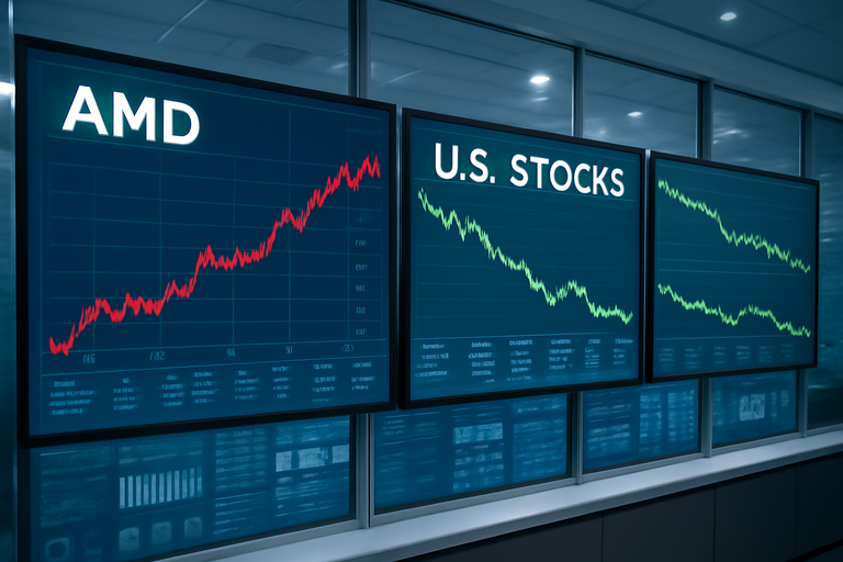 美股市場早盤動態：超微(AMD)、Clearwater Analytics、On Holding等公司股價波動