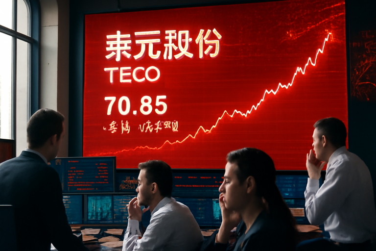 【即時新聞】東元今日逆勢大漲4.25％，受惠AI需求驟增