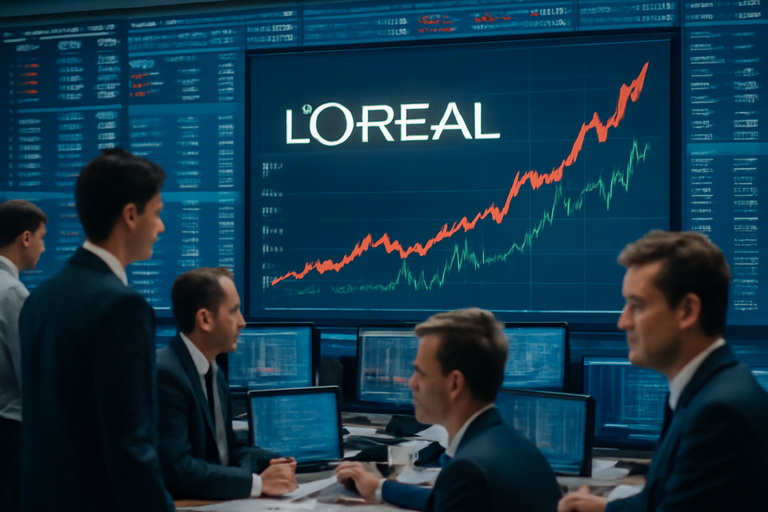 歐萊雅(L'Oréal)股價穩定,市場對其成長潛力的評估