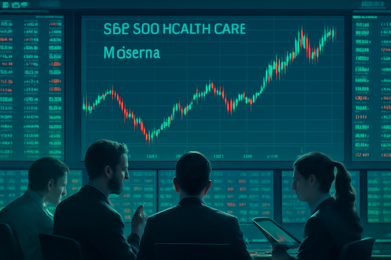 【即時新聞】S&P 500醫療類股短倉增加，Moderna(MRNA)仍最受關注