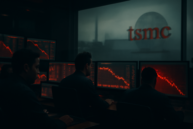 【即時新聞】台積電夜盤重挫30元，市場憂心降息預期降溫