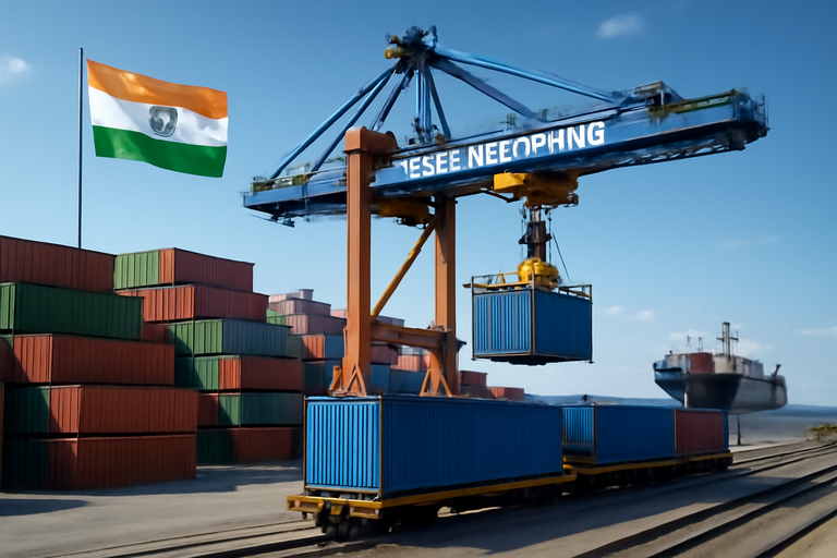 【即時新聞】印度集裝箱公司(Container Corporation of India)展望2026財年穩健成長,國際與國內運量目標清晰