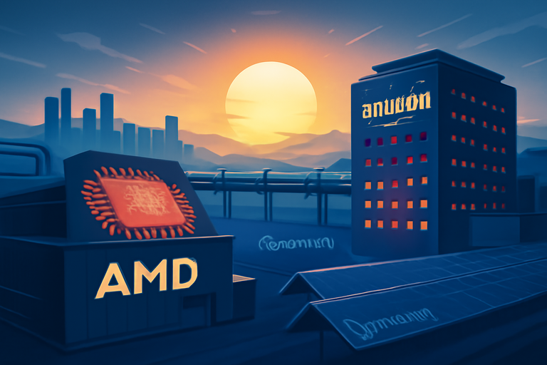 【即時新聞】AMD和Amazon樂觀展望,獲分析師升評