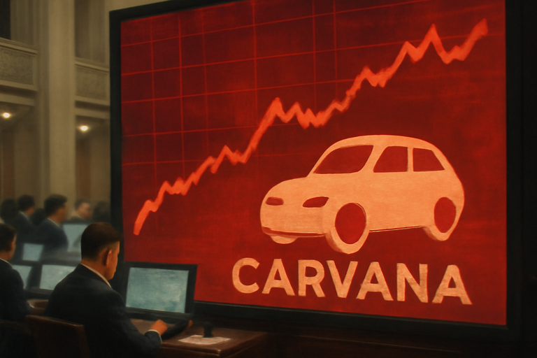 【即時新聞】Carvana股價上漲,巴克萊給予正面評價