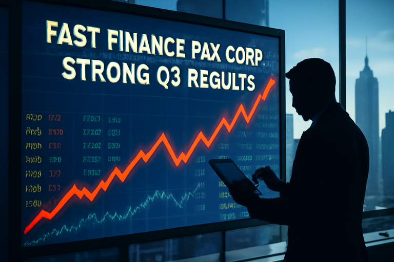 【即時新聞】Fast Finance Pay Corp. 第三季度業績亮眼,營收大幅成長