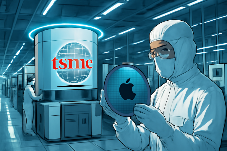 【美股動態】台積電2奈米半數被蘋果包下,先進製程稀缺溢價可期