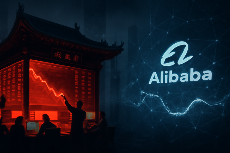 【即時新聞】阿里巴巴被指控支持中國軍事行動,股價應聲下跌