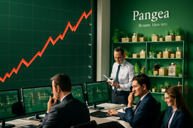 【即時新聞】Pangea Natural Foods更名為Pangea Wellness,股價上漲3.33%