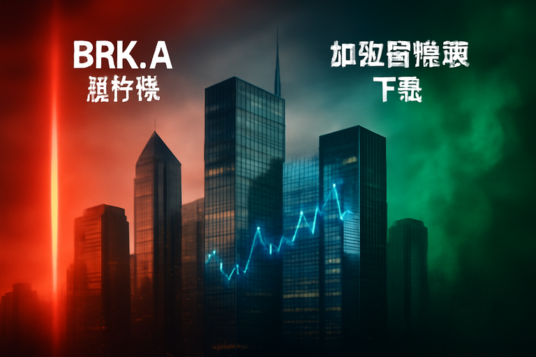 【即時新聞】加密貨幣類股下跌，Berkshire Hathaway(BRK.A)和日本銀行股上漲