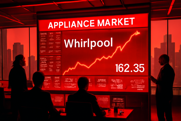 【即時新聞】Appaloosa資本大幅增持Whirlpool，股價本週轉正