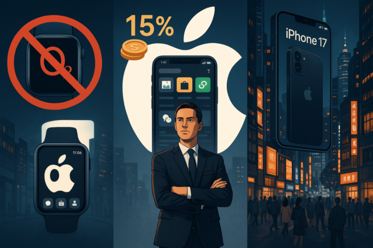 【美股焦點】手錶禁令再起！蘋果能靠抽成與中國銷量撐住股價？
