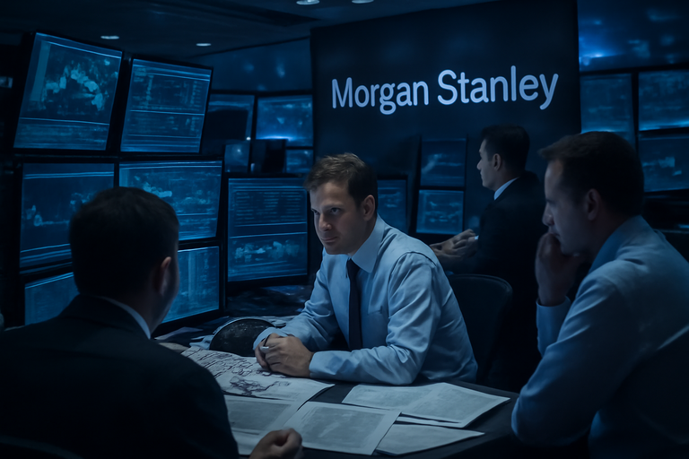 【美股動態】摩根士丹利跌勢延續，金融類股承壓