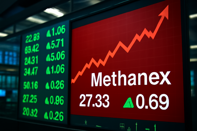【即時新聞】Methanex 宣布季度股息，維持每股0.185美元