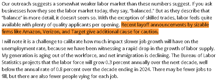 【匯金油整理】巴爾金：「大型公司裁員計劃更令人擔憂…」