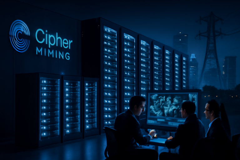 【美股動態】CipherMining股價大跌後仍具長期成長潛力