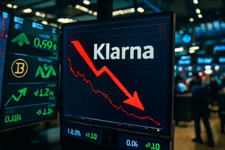 【即時新聞】Klarna財報出爐,股價大跌近7%
