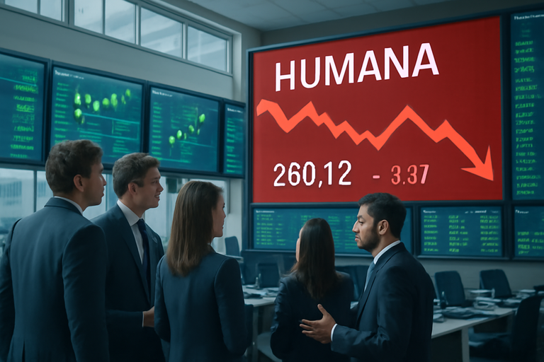 【即時新聞】Humana(HUM)股價下跌，投資價值引發討論