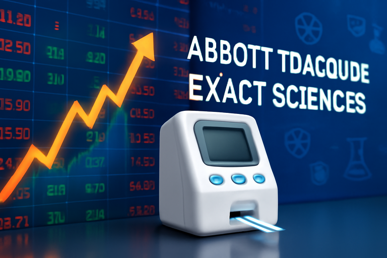 【即時新聞】亞培洽購 Exact Sciences，股價急升21％
