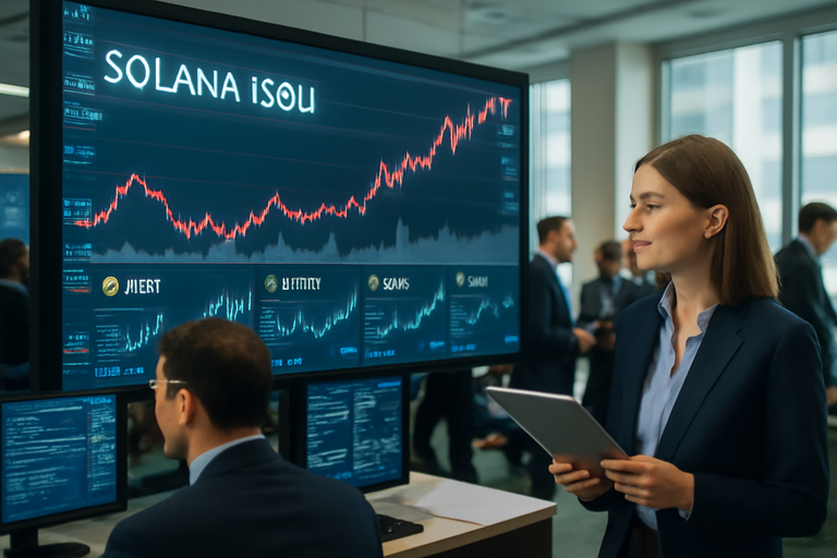 【即時新聞】Solana ETF申請激增,華爾街對SOL的興趣大幅提升