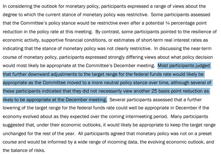【匯金油整理】非農再度延期，10 月會議紀要成參考重點