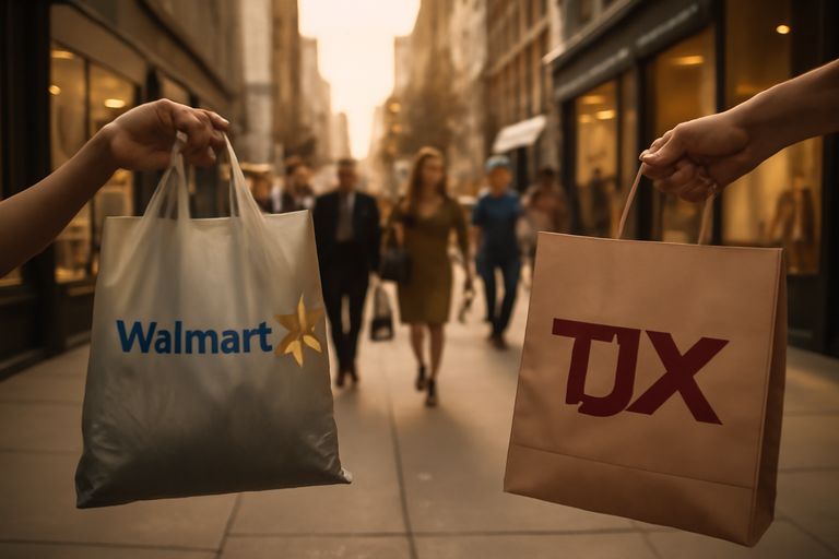 【即時新聞】財報季節來臨，Walmart和TJX展現強勁表現，吸引不同收入層消費者