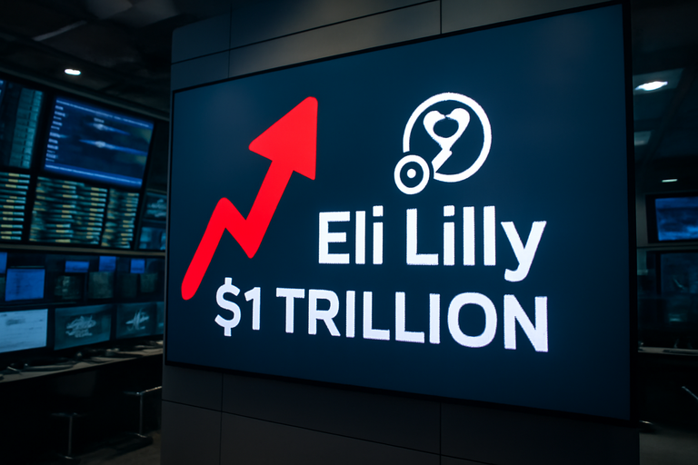 【即時新聞】Eli Lilly市值突破1兆美元,成為全球首家達此里程碑的醫療保健公司