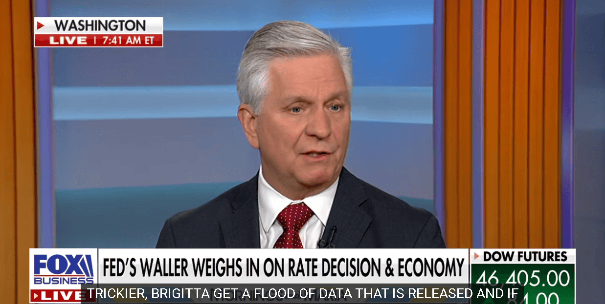 【匯金油整理】沃勒：「市場會在6~8週內轉變。」